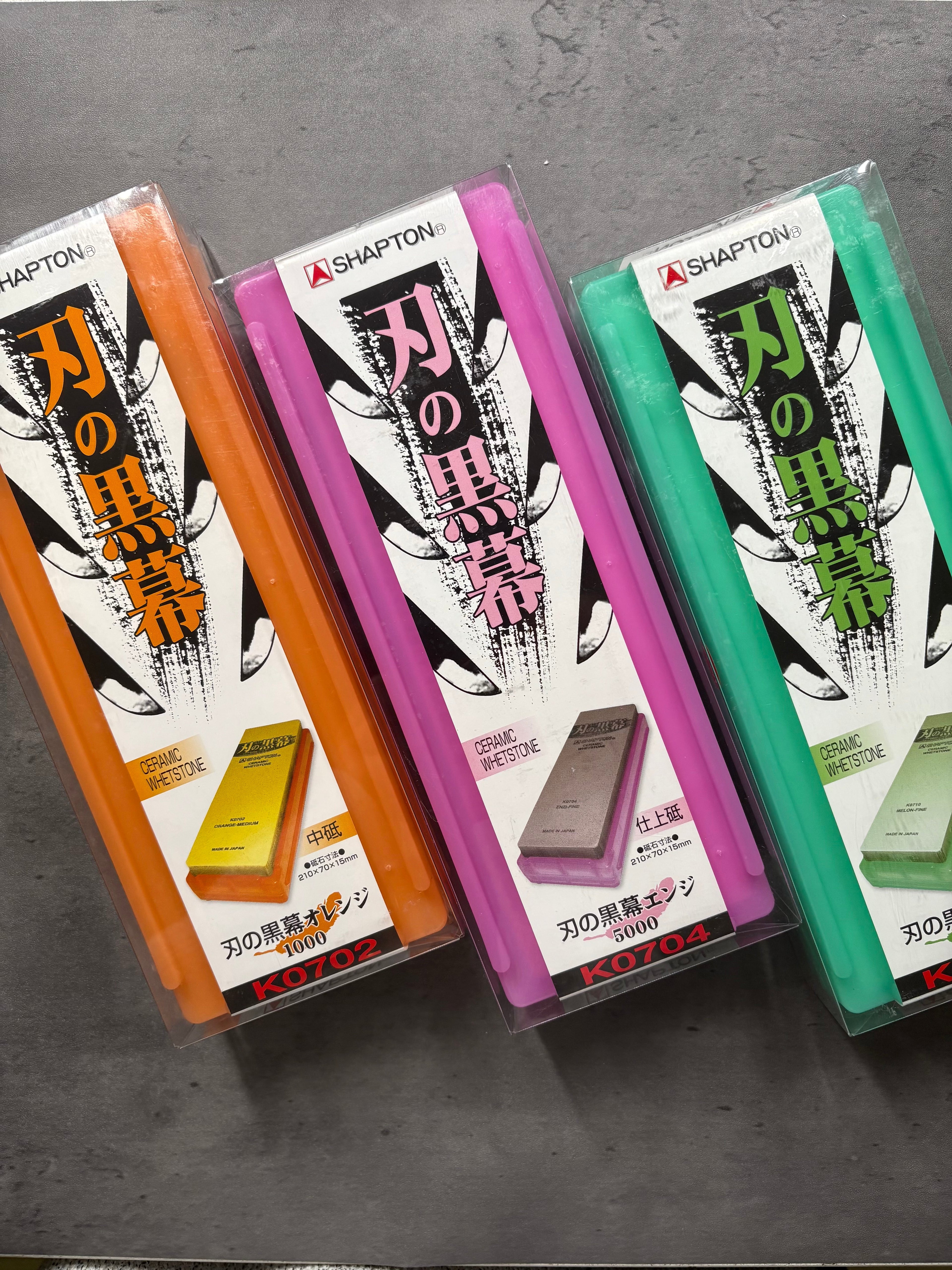 Shapton Kuromaku series