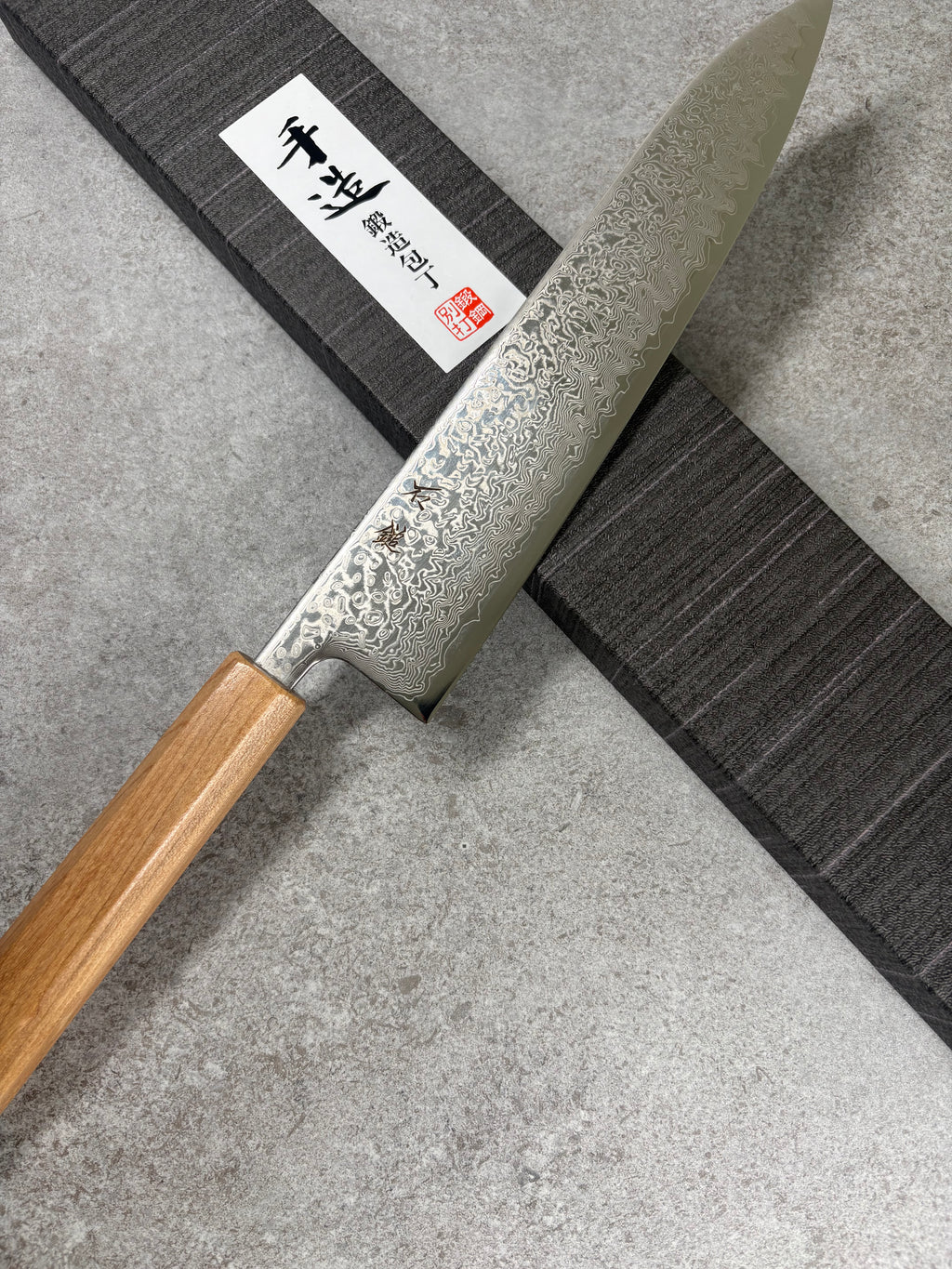 Ishizuchi 石鎚　Nickel damascus SLD Gyuto 240mm