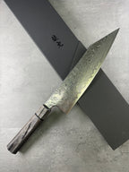 Enkyu Homuragumo　Gyuto 210mm Gray laminated wood handle