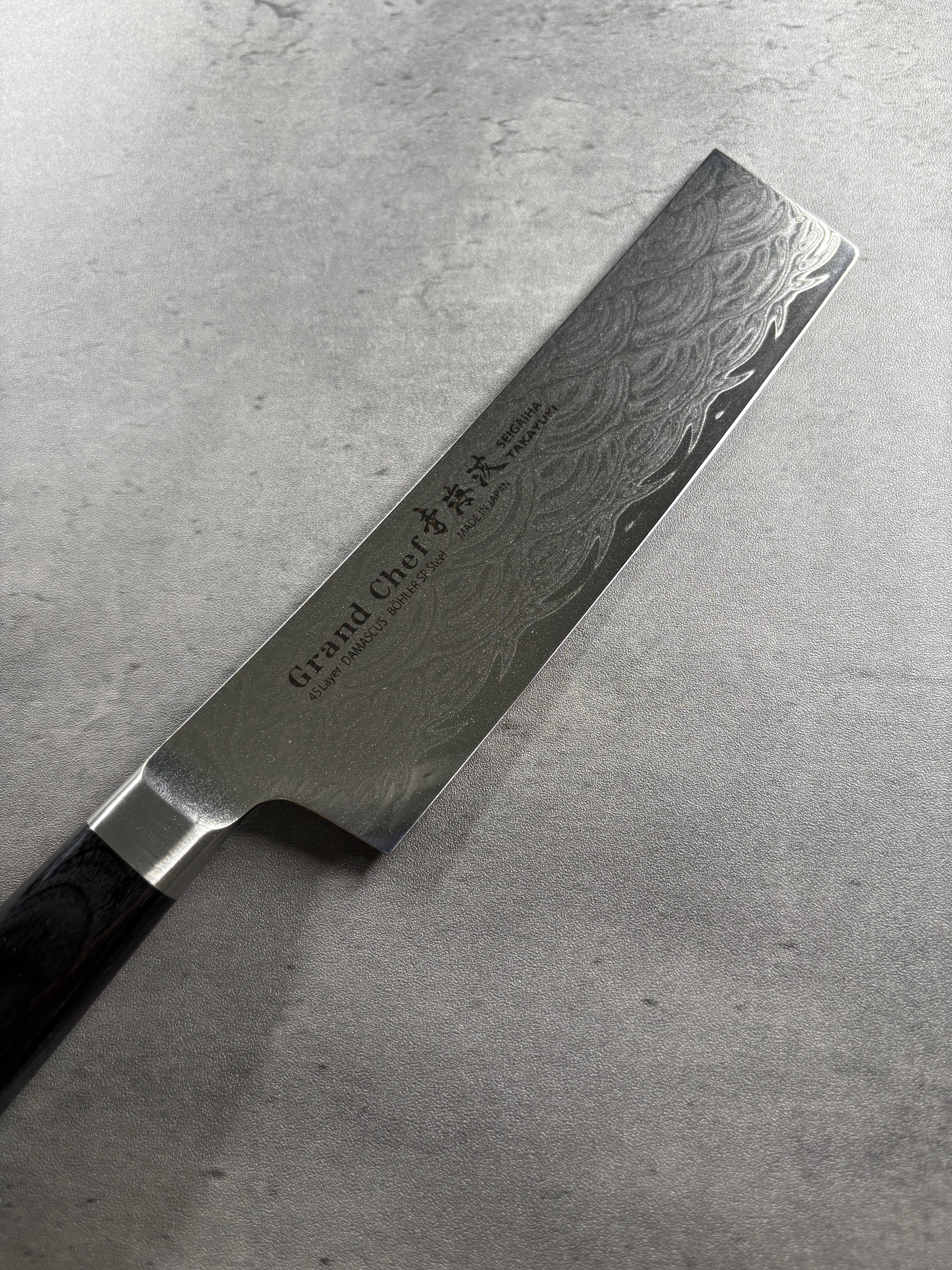 Grand Chef Seigaiha Nakiri 160mm