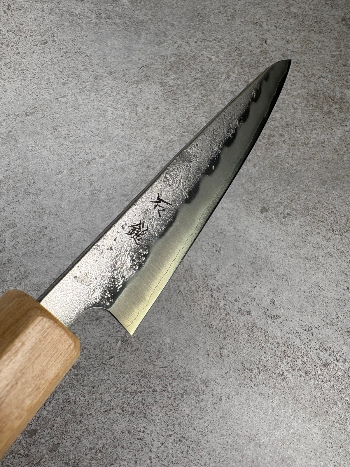 Ishizuchi 石鎚　Nashiji Silver #3 petty 135mm