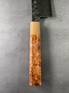 Enkyu Homuragumo　Santoku 180mm Quince Burl wood handle