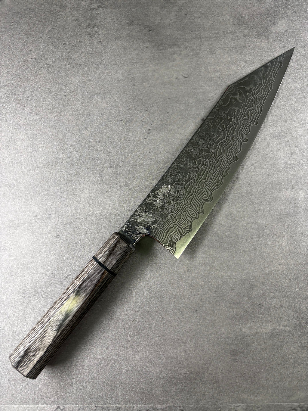 Enkyu Homuragumo　Gyuto 210mm Gray laminated wood handle