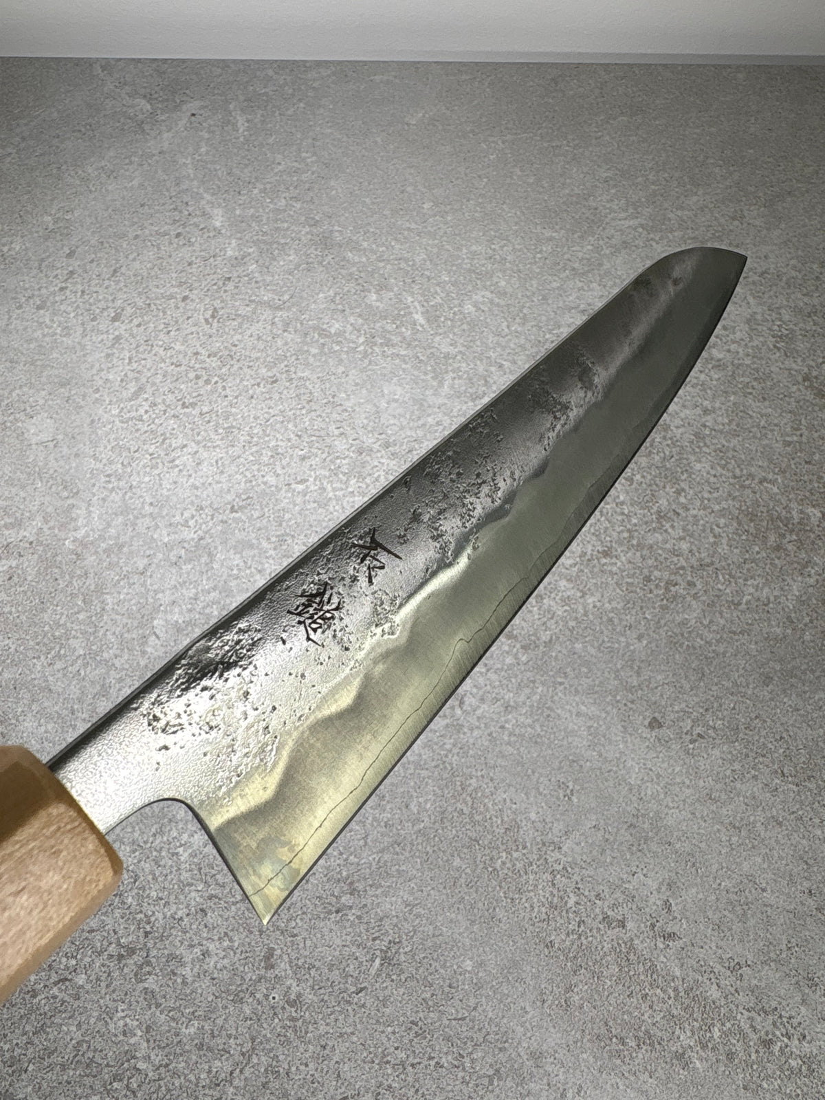 Ishizuchi 石鎚　Nashiji Silver #3 Gyuto 210mm