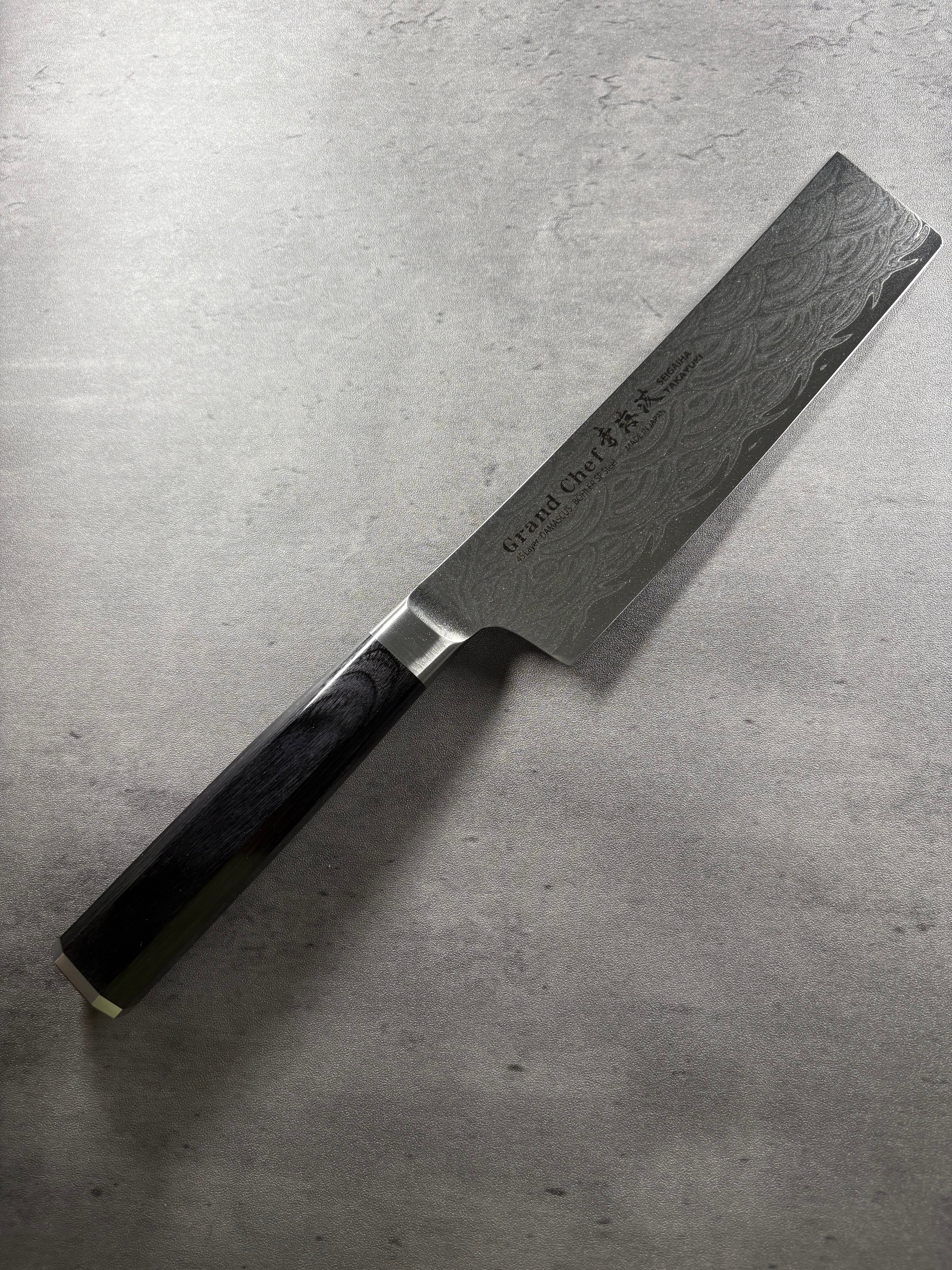 Grand Chef Seigaiha Nakiri 160mm