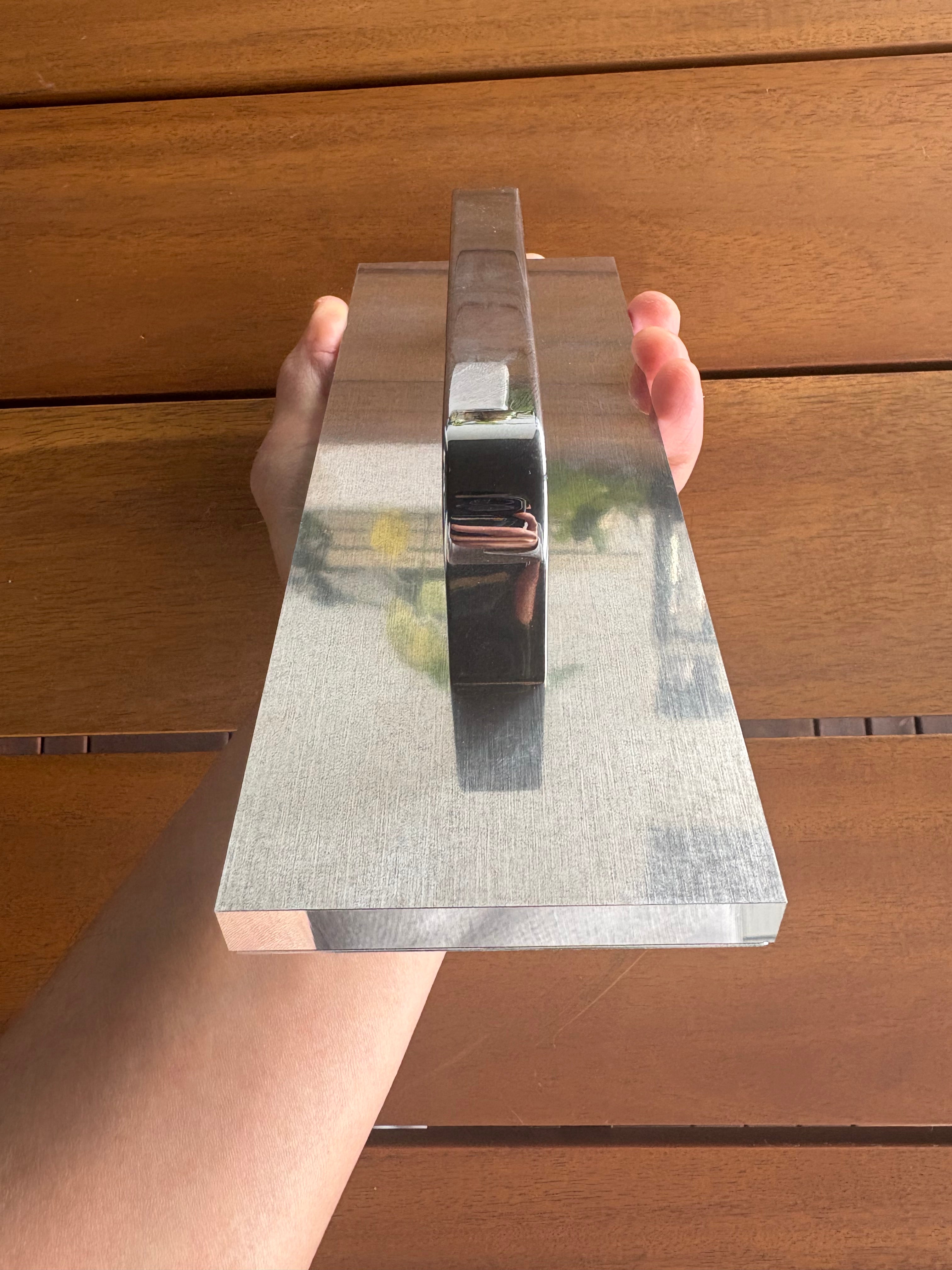 ATOMA Diamond plate with handle flattening & shrpning #400