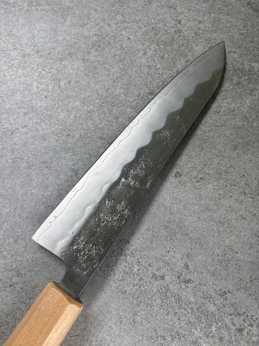 Ishizuchi 石鎚　Nashiji Silver #3 Gyuto 210mm