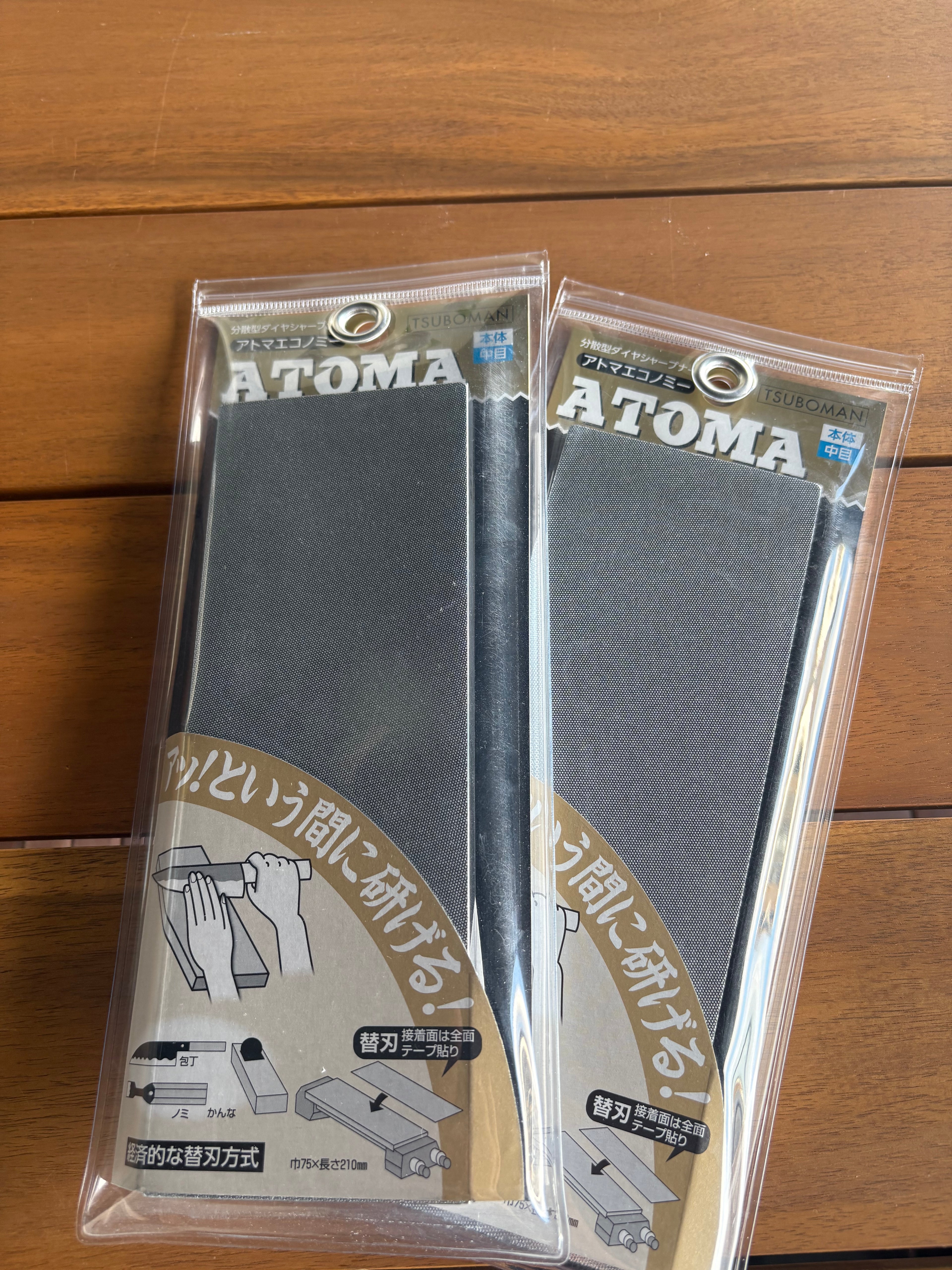 ATOMA Diamond plate flattening & shrpning #400