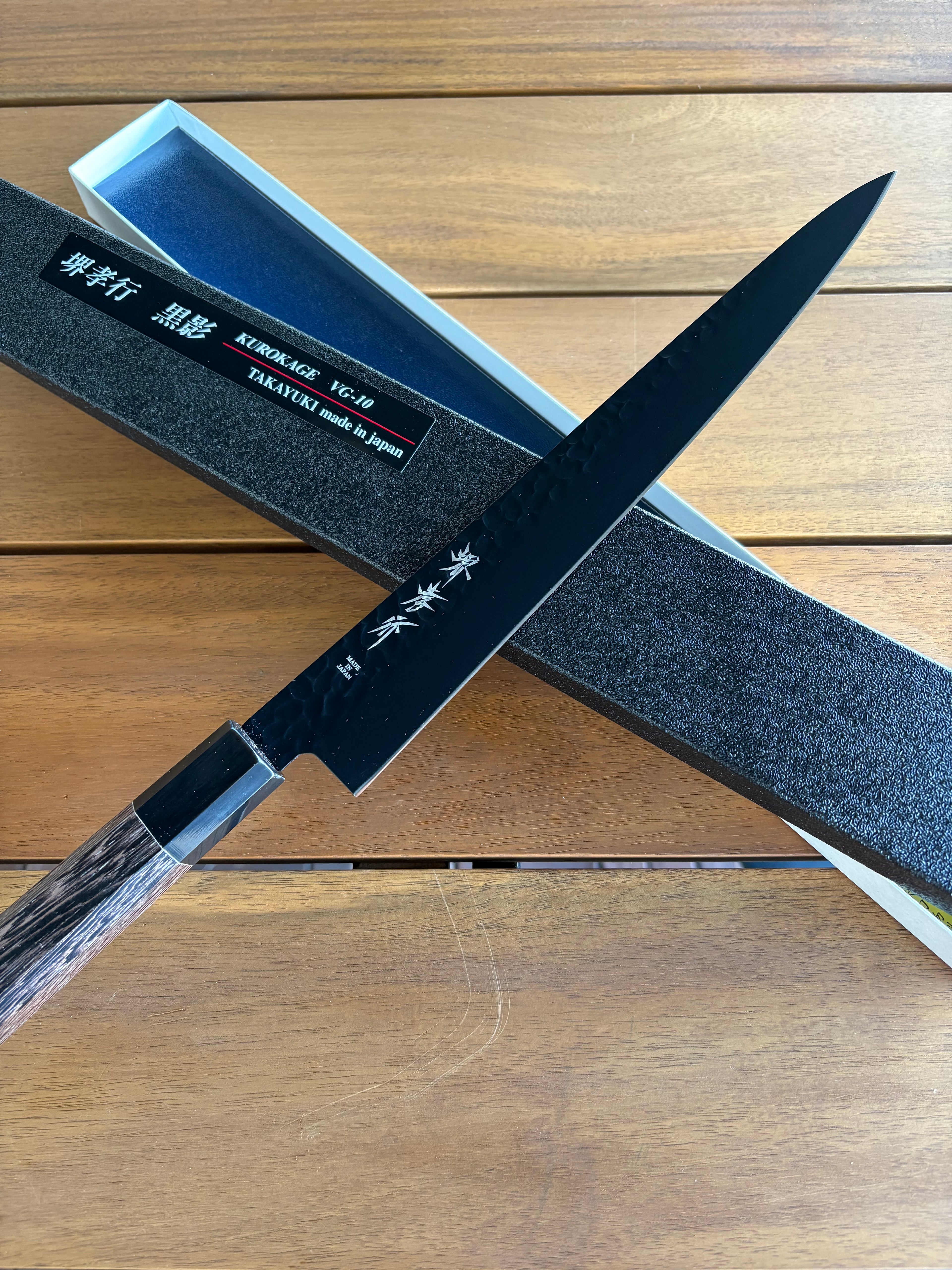 Sakai Takayuki KUROKAGE VG10 Sujihiki 240mm