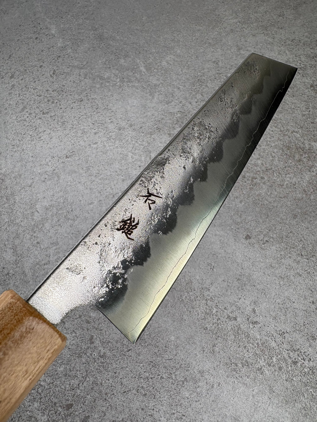 Ishizuchi 石鎚　Nashiji Silver #3 Bunka 170mm