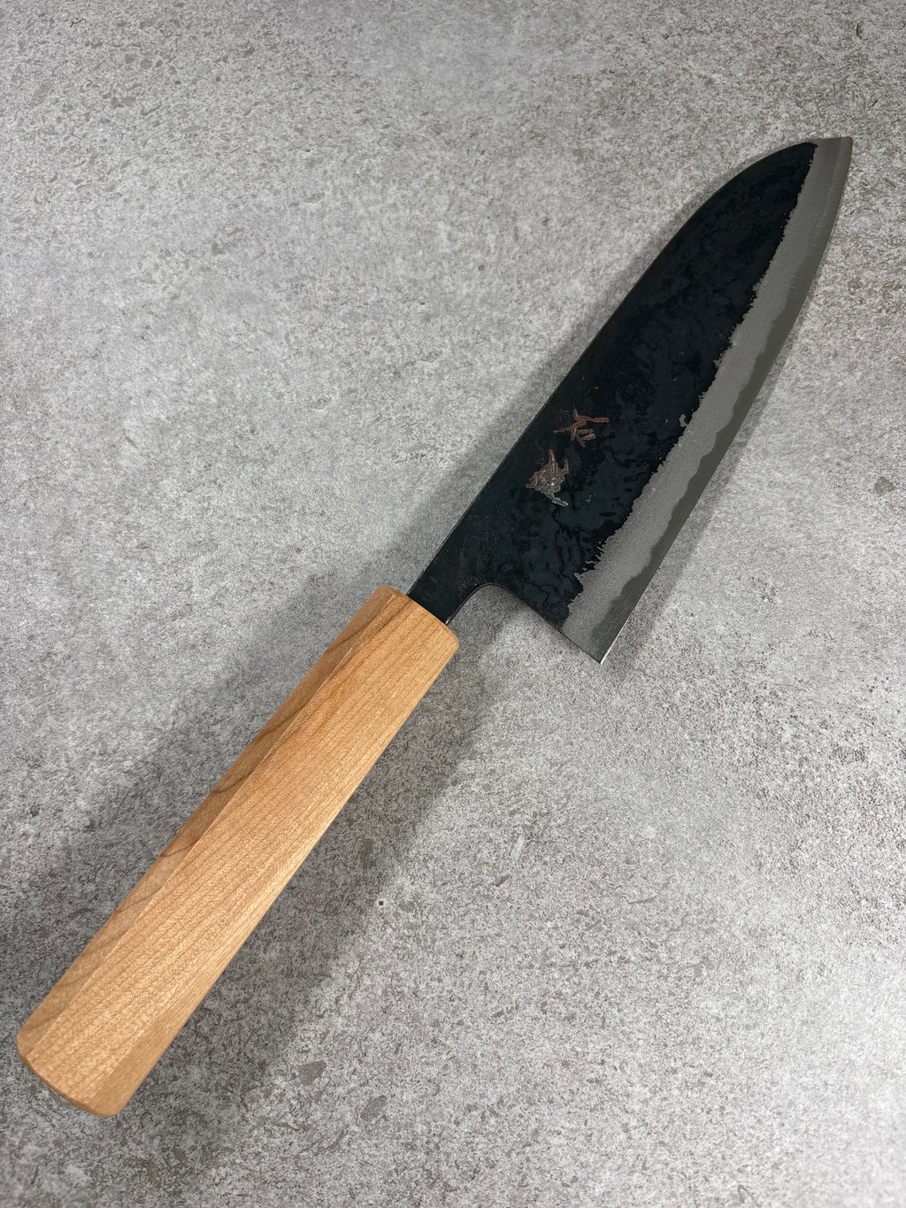 Ishizuchi 石鎚　Kurouchi blue #2 Santoku 165mm