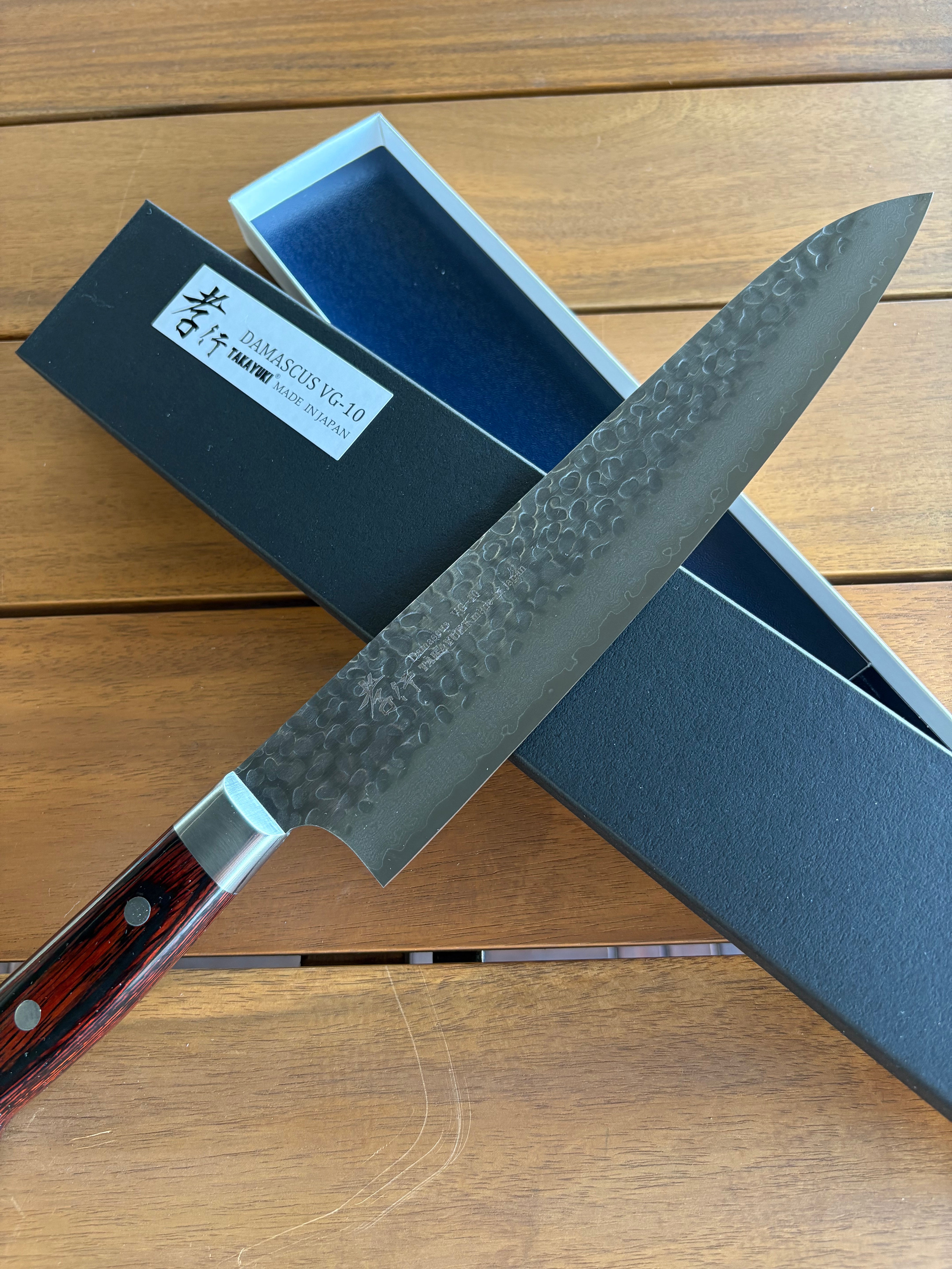Sakai Takayuki 33 layer VG10 series – SOUTEN Knife Brisbane