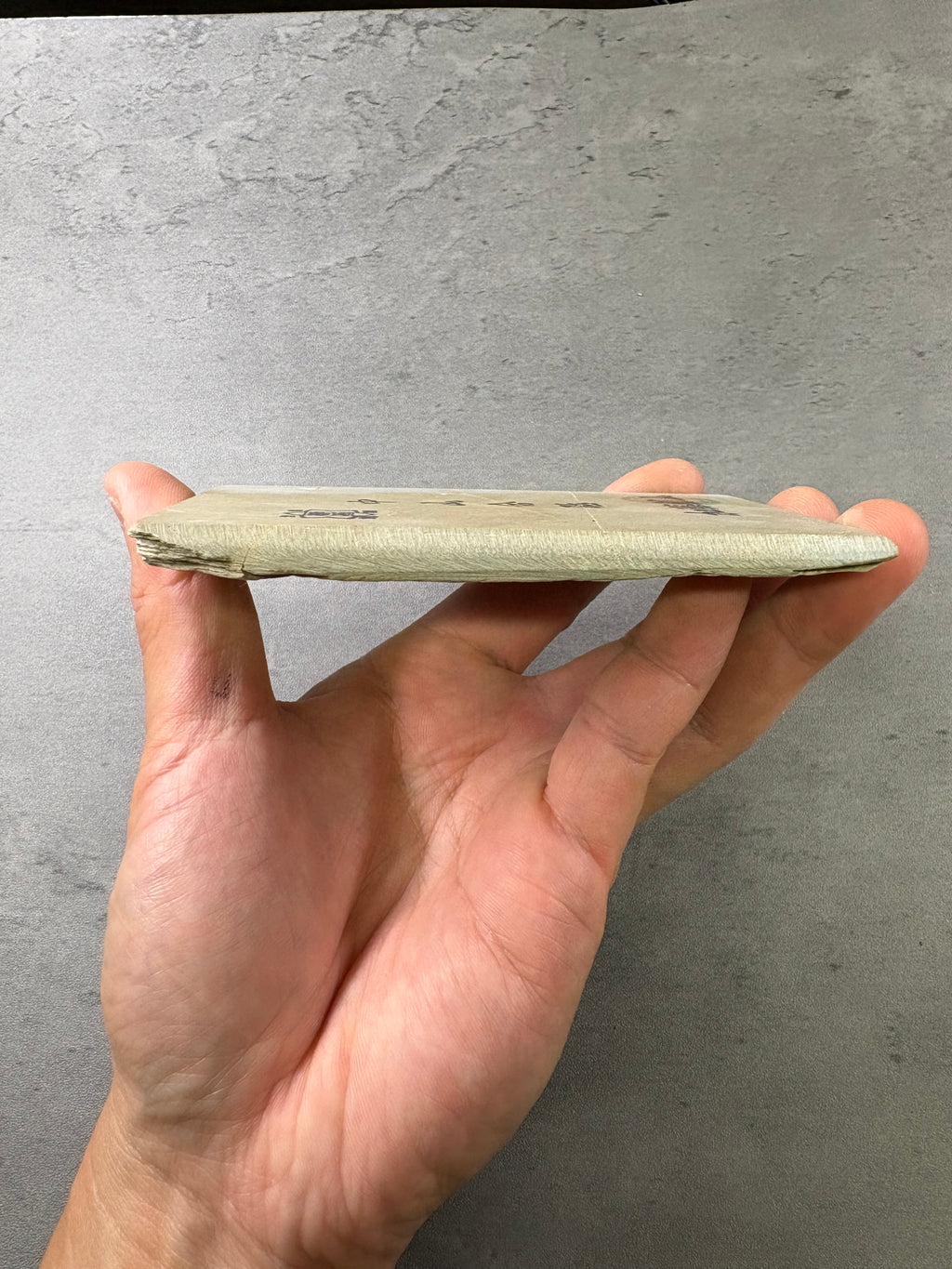 Kyoto Nakayama Shohonyama Awasedo Suita – Natural Finishing Stone (No. A10)