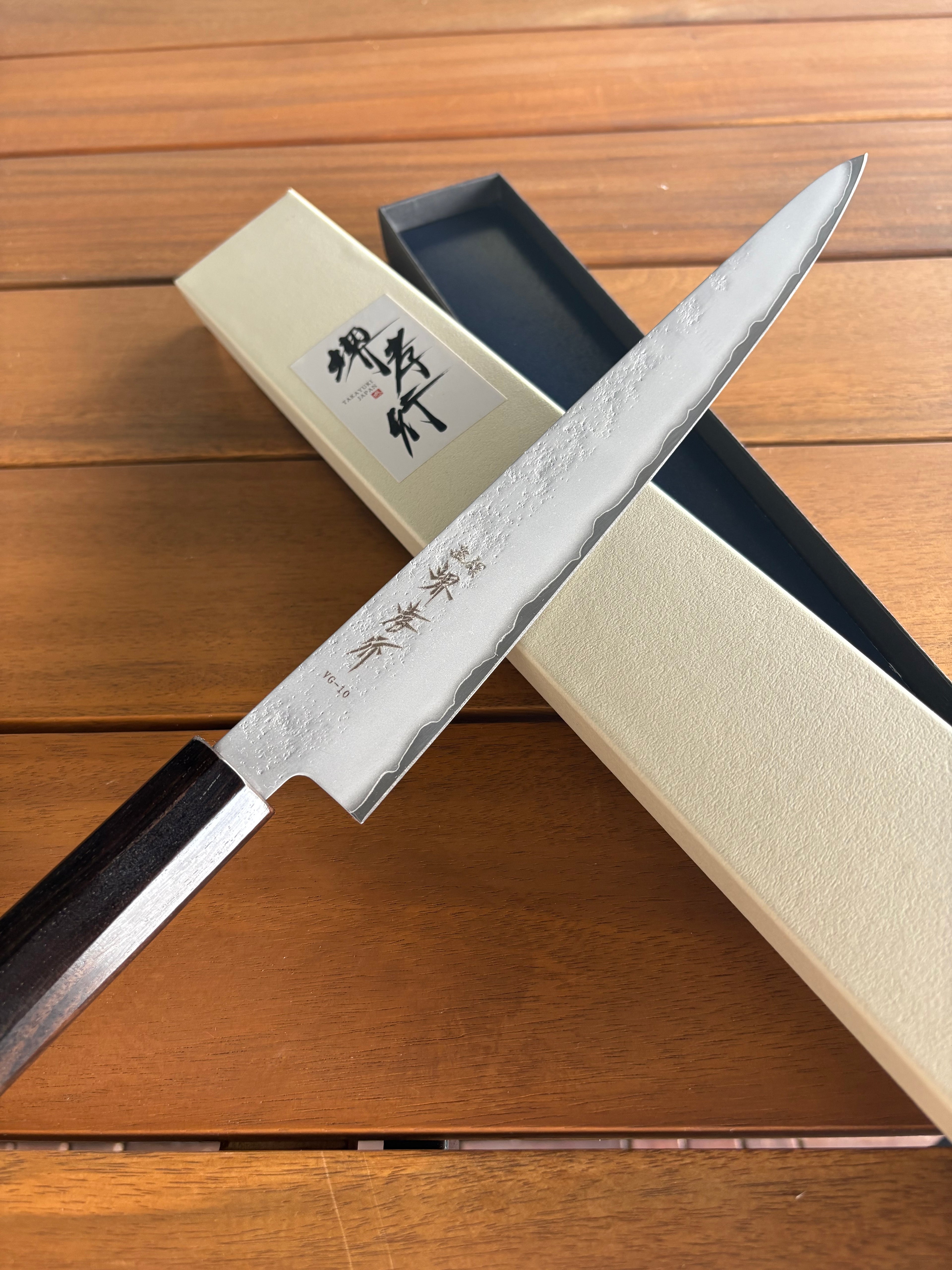 Sakai Takayuki Nashiji VG10 Sujihiki 240mm